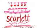 Scarlett's birthday cake