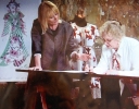 Celia drawing with Jane Shepperton