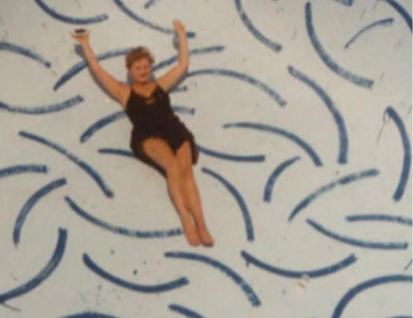 1978 Modelling for David Hockney