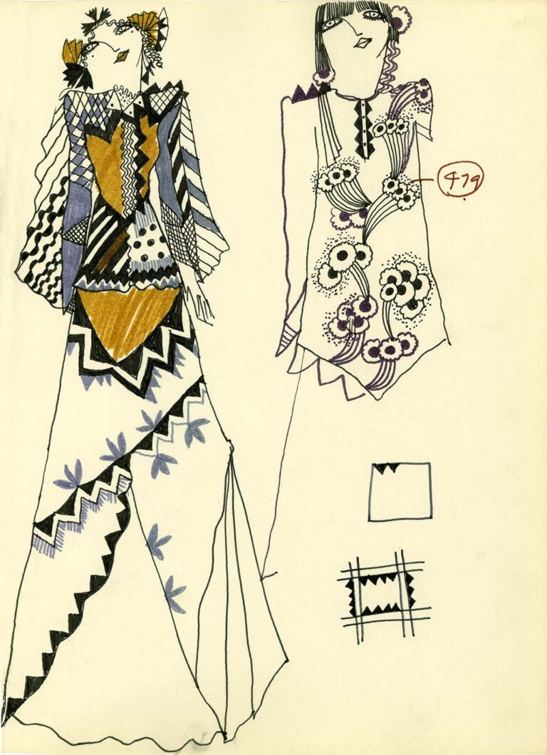 Mystic Daisy Drawing