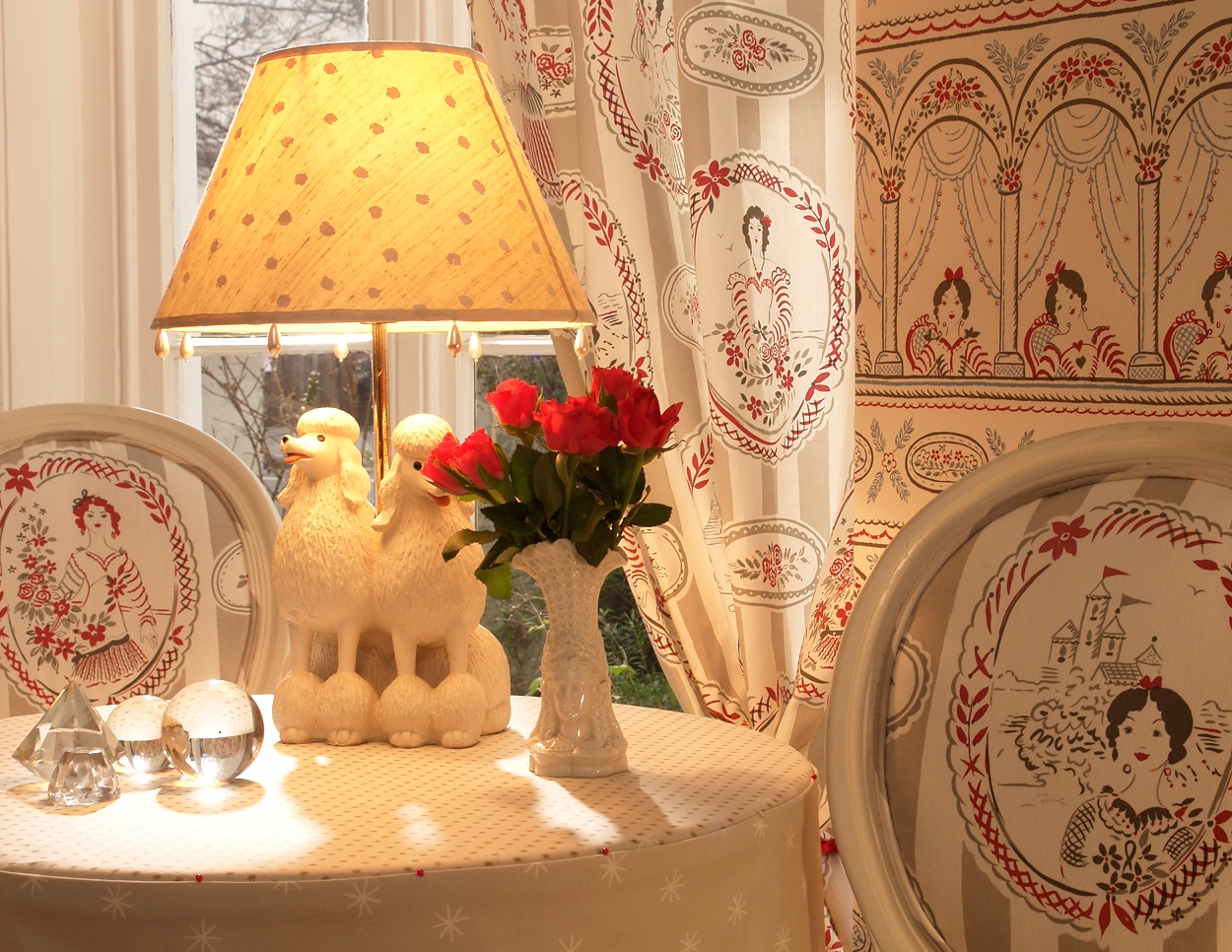 A distinctive British designer
